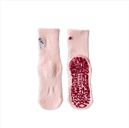 CHERRY Series グリップソックス｜BabyPink & Red
