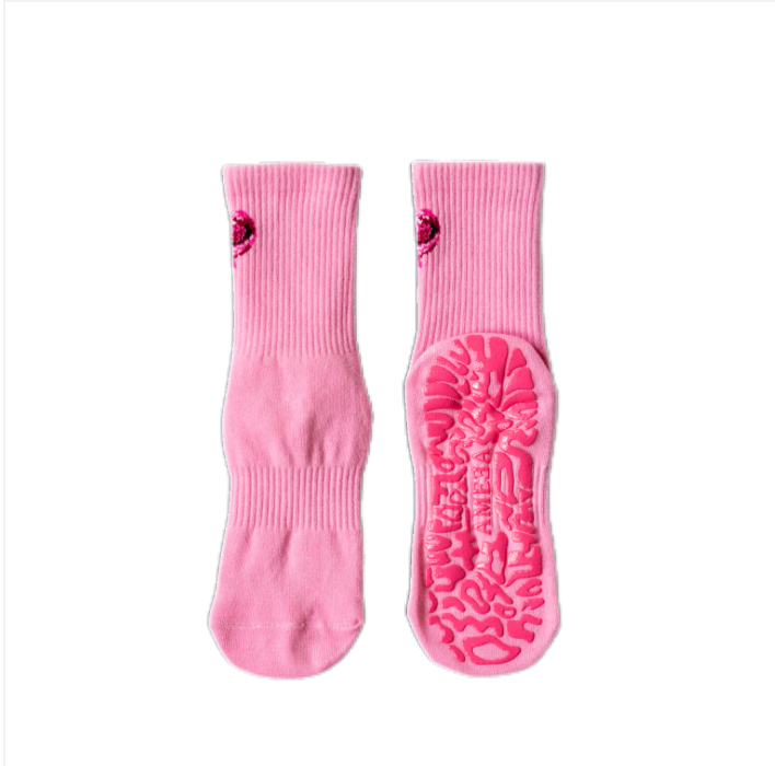 CHERRY Series グリップソックス｜Pink × Raspberry