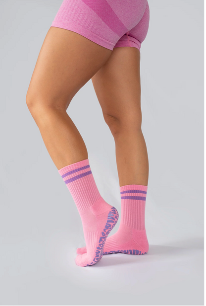 Crew Grip Socks グリップソックス｜Pink / Purple