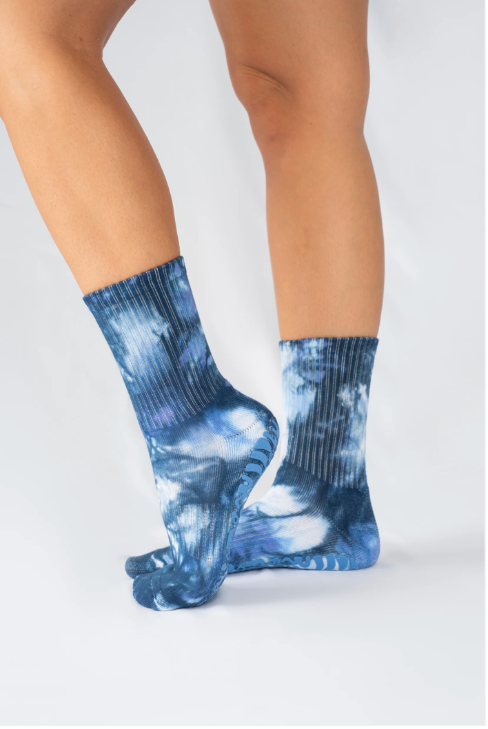 Crew Grip Socks Tie Dye - Blue | AMEEA™
